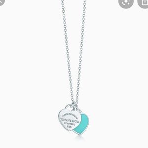 Tiffany & Co. Mini Double Heart Tag Pendant